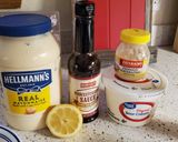 A picture of step 1 of Creamy Horseradish Sauce.