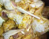 Gambar langkah 3 resipi Ayam Masak Lemak Cilipadi.