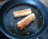 Foto del paso 2 de la receta Rollo de salchicha empanado