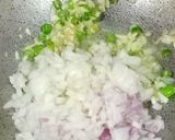 A picture of step 5 of Egg Stuff Spinach Green Paratha.