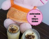 Foto langkah ke 3 dari resep Pudot melon / puding sedot.