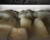 Foto del paso 8 de la receta: Bacalao con puré de apio y brócoli con kiwi