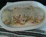 Foto del paso 8 de la receta: Presitas de pollo relleno al horno