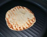 A picture of step 5 of Naan bread.