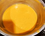 A picture of step 2 of Khaman dhokla.