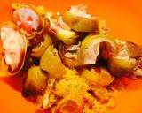 Hình bước làm 2 của món Bì, bún, bê (3B)