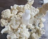 Ropogós karfiolpizza recept fázis 1 fotója
