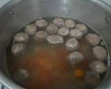 Cara Membuat Sop bakso sayuran 1