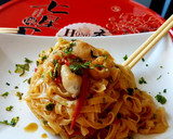 Foto del paso 3 de la receta: Noodles de arroz con gambas y chipirones