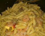 Foto del paso 7 de la receta: Pasta Penne con camarones a la mantequilla