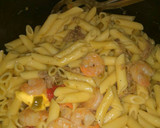 Foto del paso 7 de la receta: Pasta Penne con camarones a la mantequilla