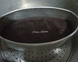 Foto langkah ke 4 dari resep Brownies Ketan Hitam Kukus.