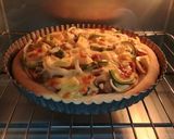 Gambar langkah 12 resipi Hawaiian Pizza 🍕🍍.