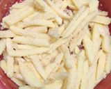 A picture of step 1 of Honey Chilli Potatoes.