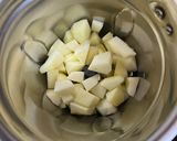A picture of step 1 of Apple 🍎 Smoothie.