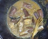 Foto langkah ke 3 dari resep Gulai Tulangan Ayam dan Terong.