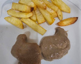 Foto del paso 7 de la receta: Solomillo de cerdo con salsa de champiñones