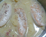 Foto del paso 4 de la receta: Pechugas de pavo con jamón en salsa de mostaza a la Antigua