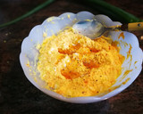 Foto del paso 3 de la receta: Crema de 3 quesos con huevo y zanahoria 🥕