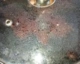 A picture of step 1 of Patbingsu with frozen beetroot yogurt.