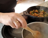 Foto del paso 6 de la receta: Pasta con Salteado de Verduras y Hamburguesa