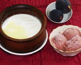 A picture of step 8 of Homemade curd for fig sorbet.