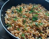 A picture of step 5 of Spicy red chilli powder sabudana khichadi.