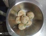 A picture of step 6 of Vegetables fried rice with Manchurian.