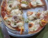 ইস্ট ছাড়া পিৎজা (Yeast chhara pizza recipe in Bengali) রেসিপি ধাপ - 7 ছবি