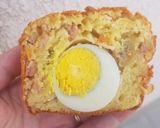 Une image de l'étape 5 de Cake Jambon Olive Surprise.
