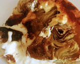 Foto del paso 9 de la receta: Tatin de alcachofas confitadas con queso cremoso!! 🧀