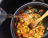 Borsó leves egyszerűen recept fázis 3 fotója