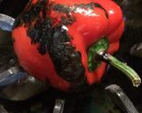 A picture of step 2 of Muhammara.