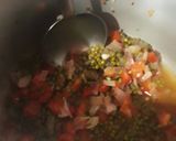 A picture of step 6 of Green Moongal dal.