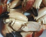 Foto del paso 2 de la receta Ensalada templada de txangurro y gulas