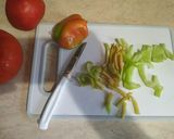 A picture of step 2 of Greek Village Salad (Horiatiki).