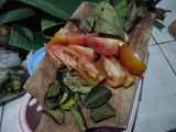 Botok tahu & telur ikan sembilang