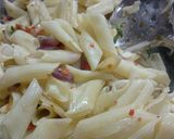 A picture of step 3 of Creamy pasta.