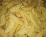 A picture of step 1 of Sultan chips with Tofu.