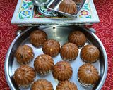 A picture of step 5 of Churma laddoo.