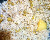 A picture of step 7 of Holay ka pulao.
