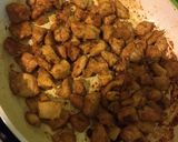 Csirkés, gombás bulgur recept fázis 3 fotója