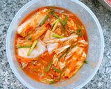 Hình bước làm 5 của món Kim chi cải thảo