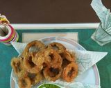 A picture of step 7 of Vegetable rings.