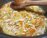 A picture of step 5 of Chicken noodle soup.
