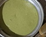 A picture of step 5 of Sandwhich dhokla.