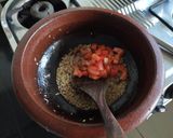 A picture of step 3 of Daal fry.