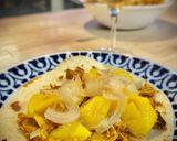 Foto del paso 4 de la receta: Burritos de pollo sabor Cookpad con mango