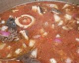 A picture of step 4 of Farfesun kayan ciki.