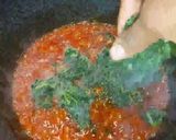 A picture of step 8 of Spinach stew / vegetable stew.